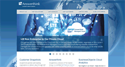 Desktop Screenshot of answerthink.com